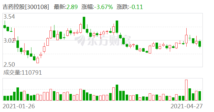 吉药控股股票最新消息全面解析